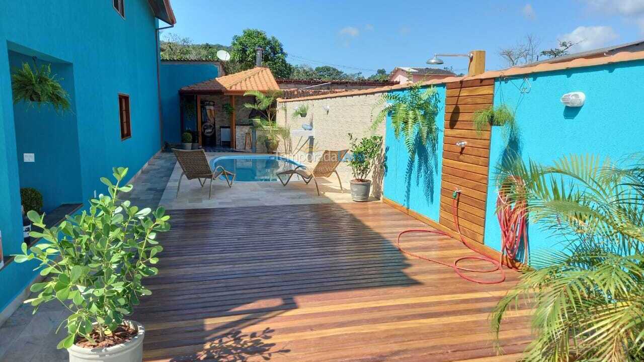 House for vacation rental in Ubatuba (Bairro Rio Escuro)