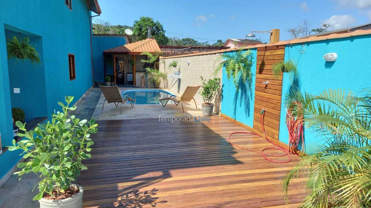 House for vacation rental in Ubatuba (Bairro Rio Escuro)