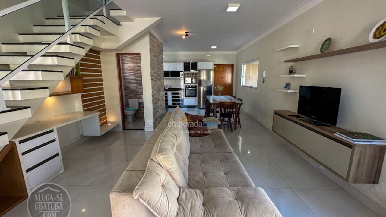 Casa para aluguel de temporada em Ubatuba (Itaguá)