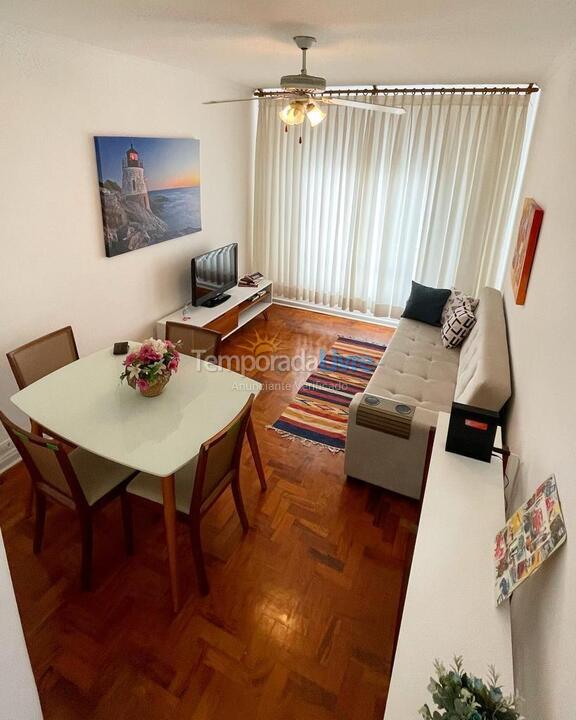 Apartamento para alquiler de vacaciones em Guarujá (Pitangueiras)