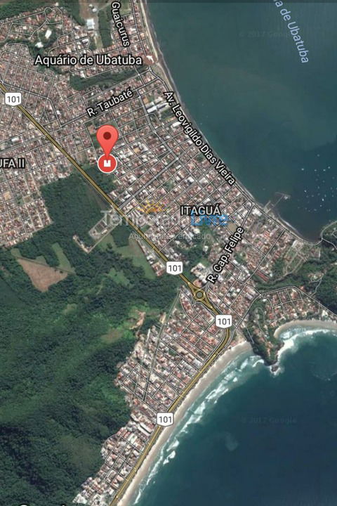 Apartamento para aluguel de temporada em Ubatuba (Itaguá)