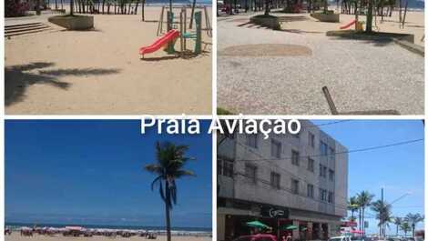 Apartamento para alugar em Praia Grande - Praia da Aviação