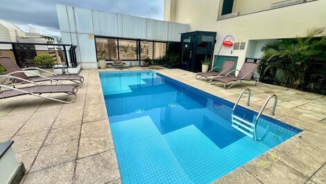 Hotel a 850m de la Av. Paulista.