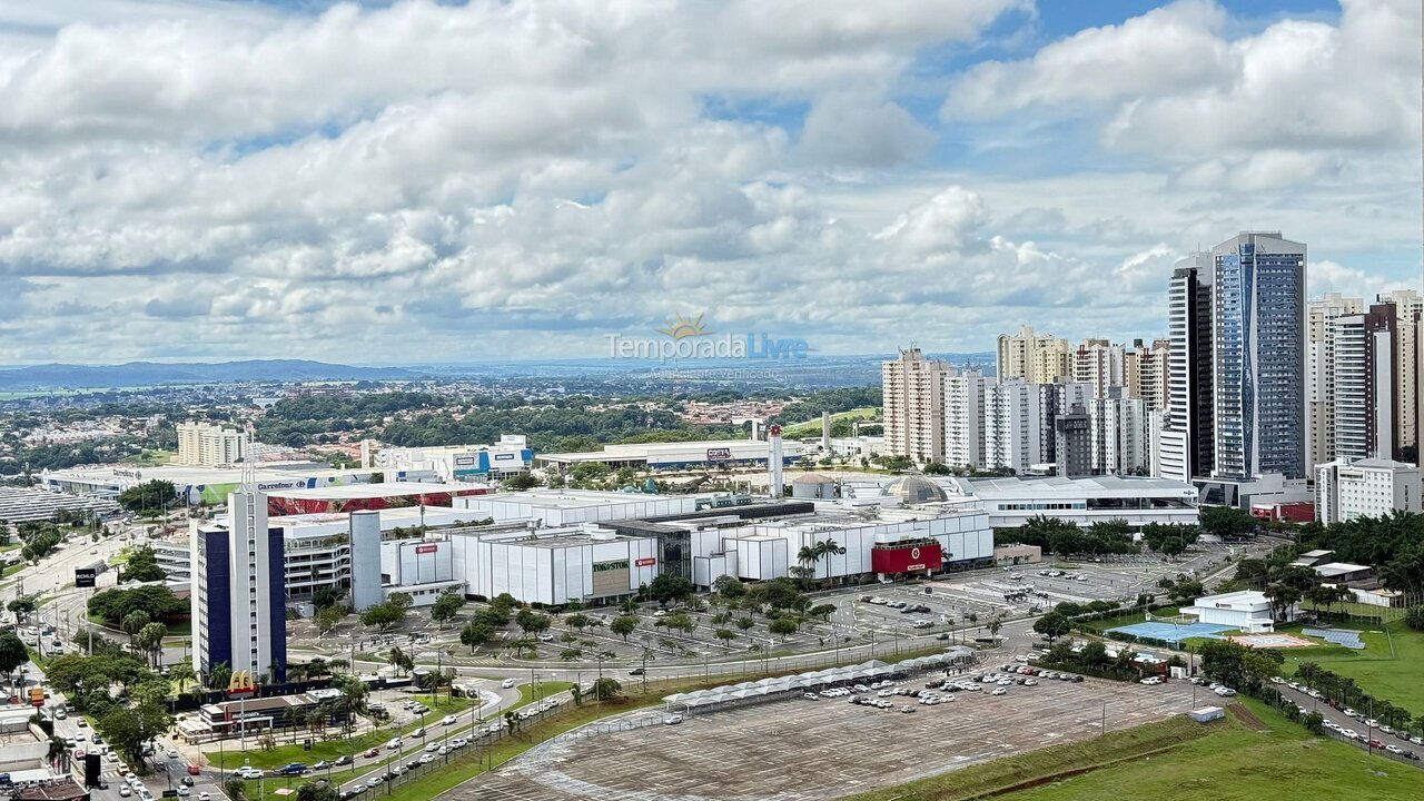 Apartamento para aluguel de temporada em Goiânia (Jardim Goias)