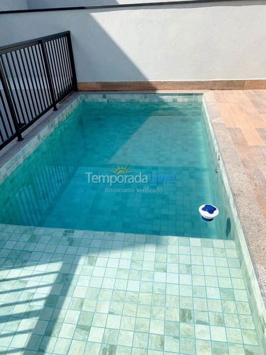 Apartment for vacation rental in Ubatuba (Praia das Toninhas)