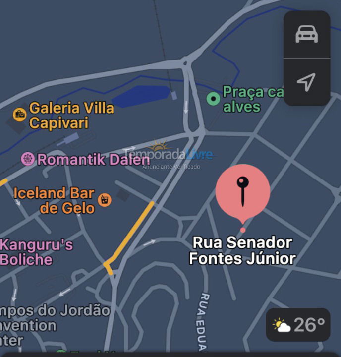 Casa para alquiler de vacaciones em Campos do Jordão (Capivari)