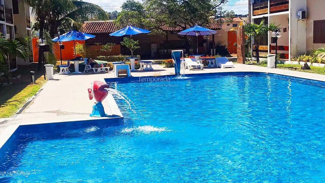 Apartment for vacation rental in Porto Seguro (Praia de Taperapuan)