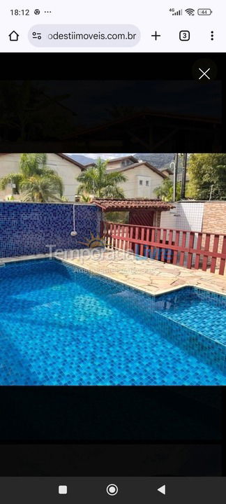 House for vacation rental in São Sebastião (Juquehy)