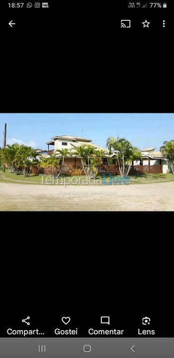 Casa para aluguel de temporada em Caraguatatuba (Praia da Mococa)