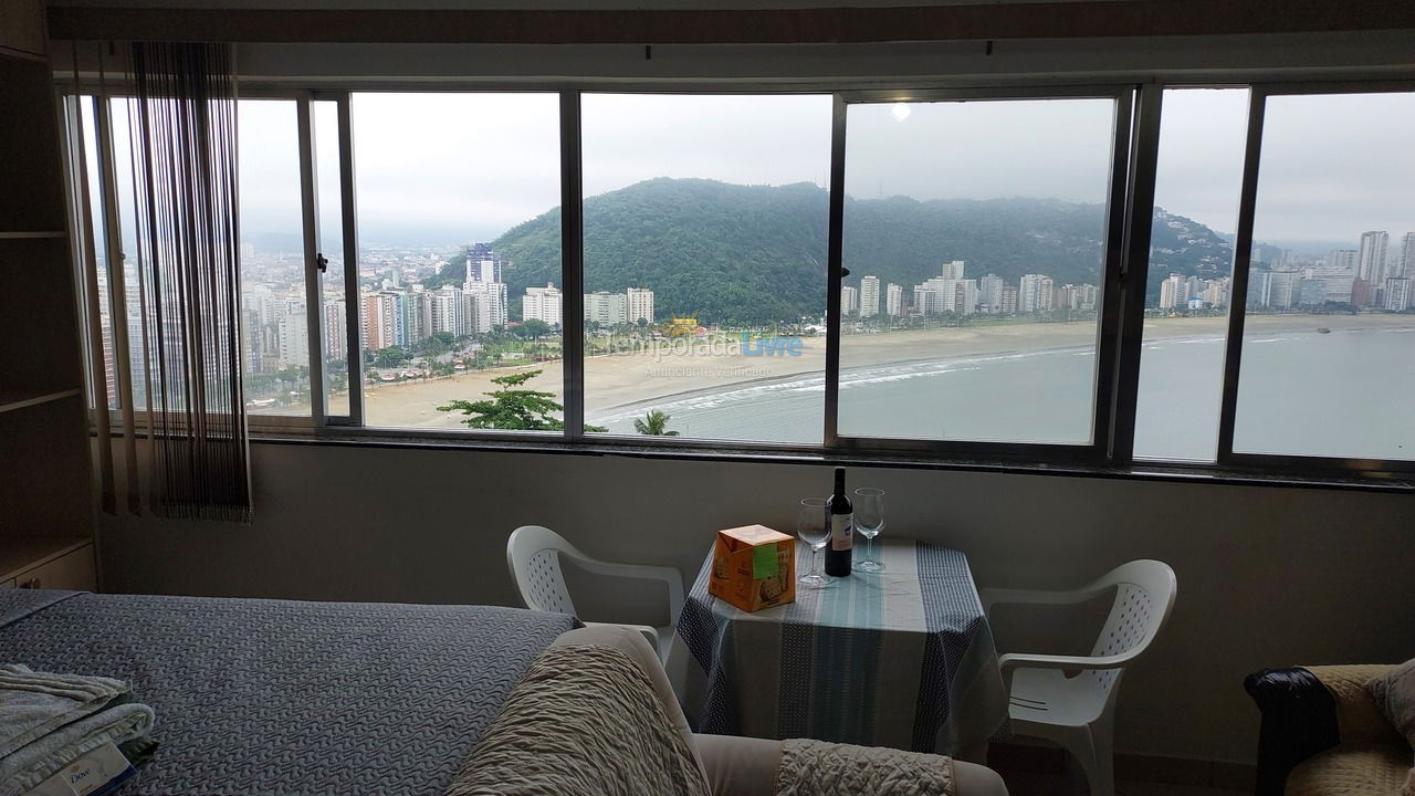Apartamento para alquiler de vacaciones em São Vicente (Ilha Porchat)