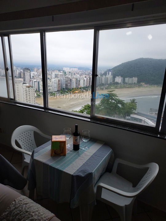 Apartamento para alquiler de vacaciones em São Vicente (Ilha Porchat)