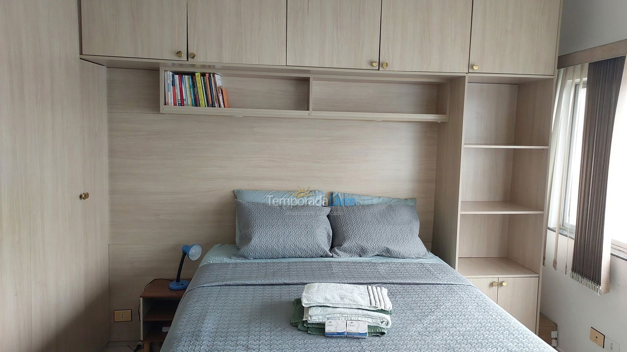 Apartamento para alquiler de vacaciones em São Vicente (Ilha Porchat)