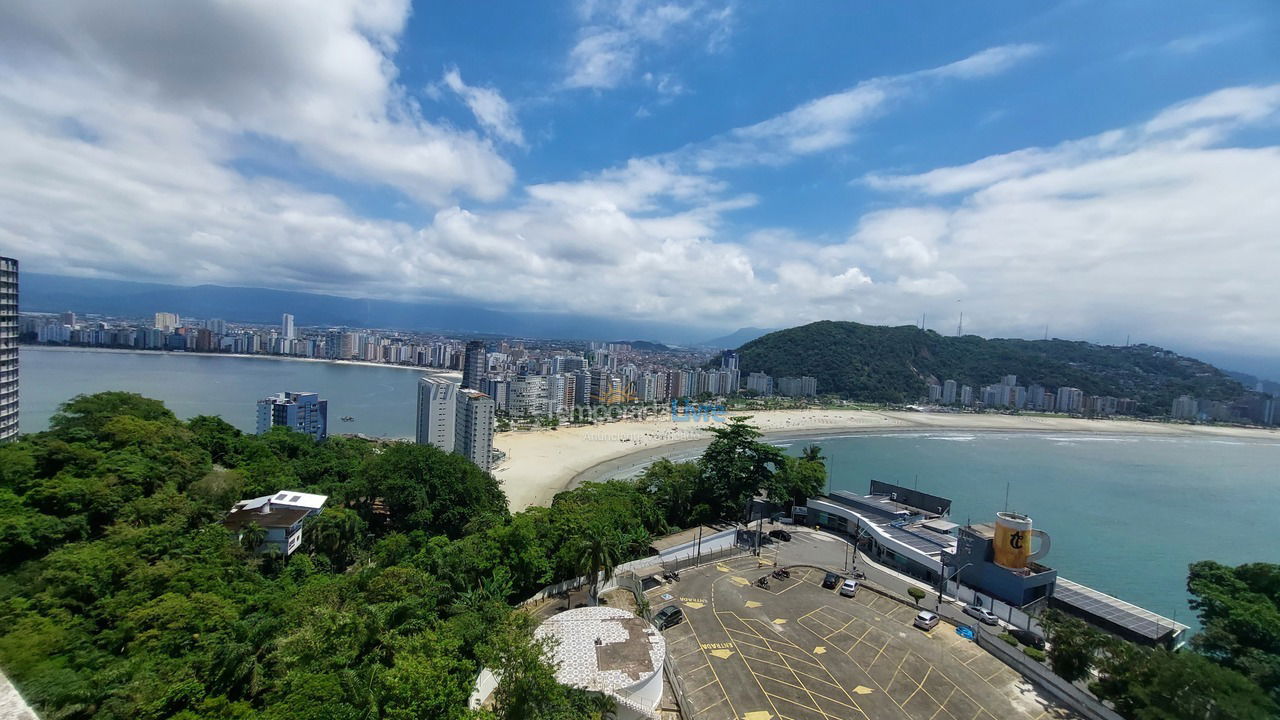 Apartamento para alquiler de vacaciones em São Vicente (Ilha Porchat)