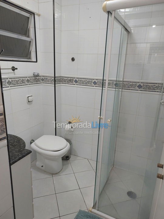Apartamento para alquiler de vacaciones em São Vicente (Ilha Porchat)