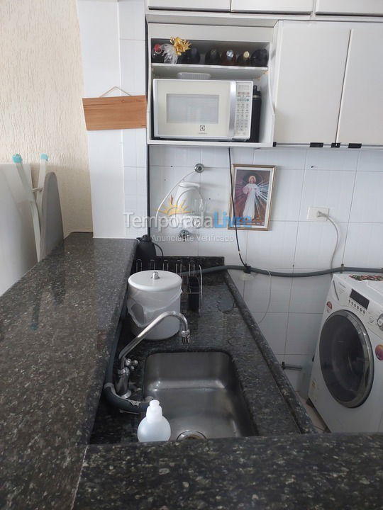 Apartamento para alquiler de vacaciones em São Vicente (Ilha Porchat)