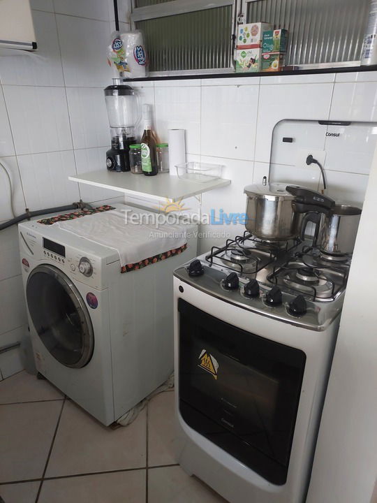 Apartamento para alquiler de vacaciones em São Vicente (Ilha Porchat)