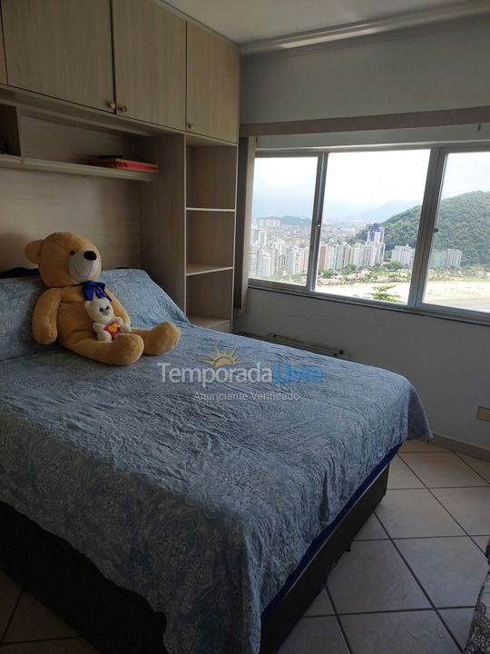 Apartamento para alquiler de vacaciones em São Vicente (Ilha Porchat)