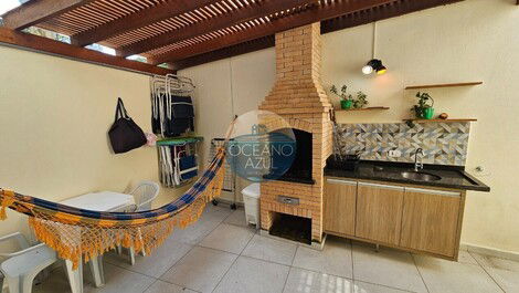 Vacation House for Rent - Juquehy - 170m from the beach, av. from the beach, 4/3...