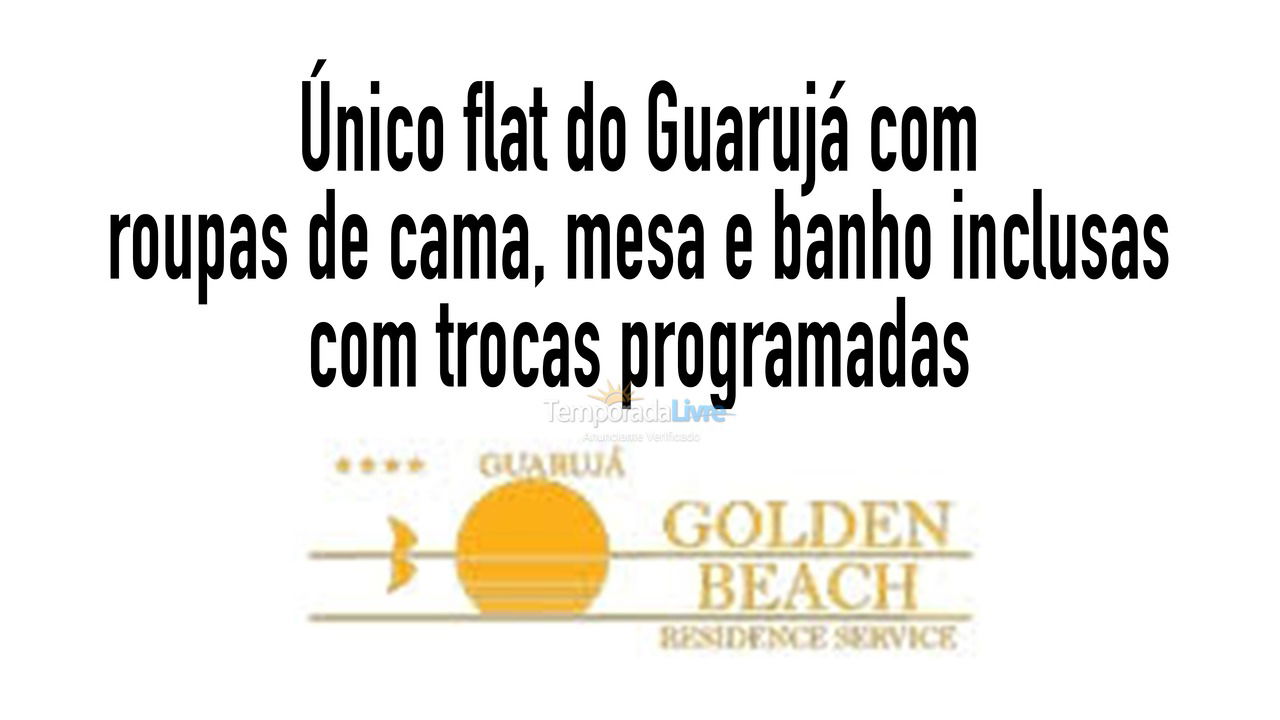 Apartamento para alquiler de vacaciones em Guarujá (Pitangueiras)