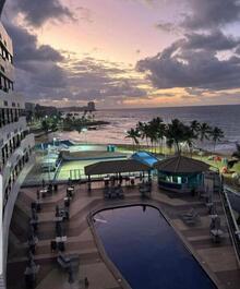 Apartamento de 2 habitaciones con vistas al mar Ondina Apart Hotel