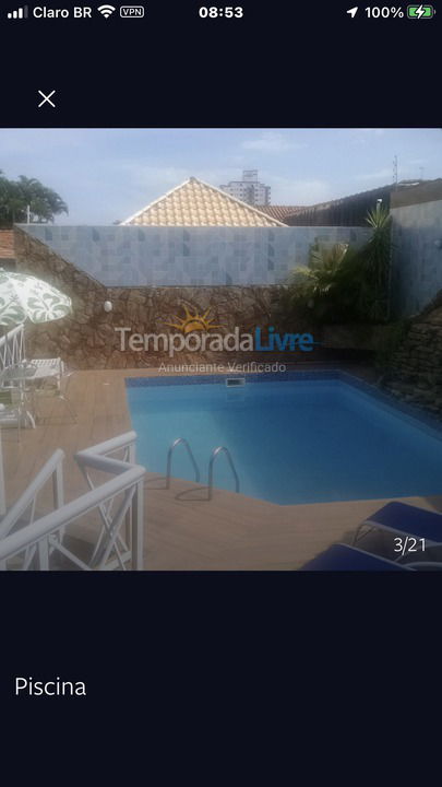 House for vacation rental in Praia Grande (Solemar)