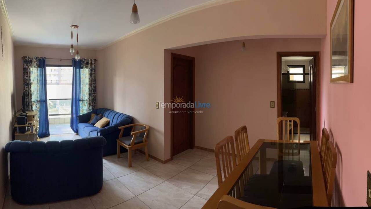 Apartment for vacation rental in Praia Grande (Aviação)