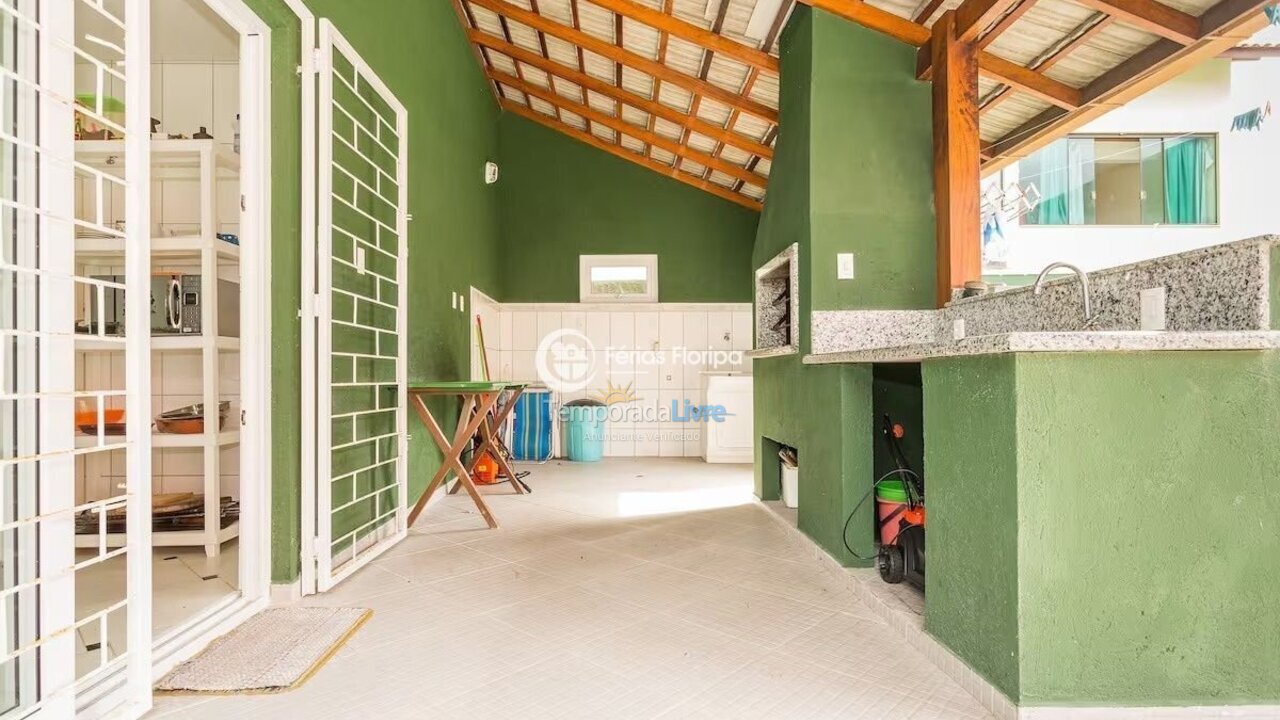 House for vacation rental in Florianopolis (Campeche)