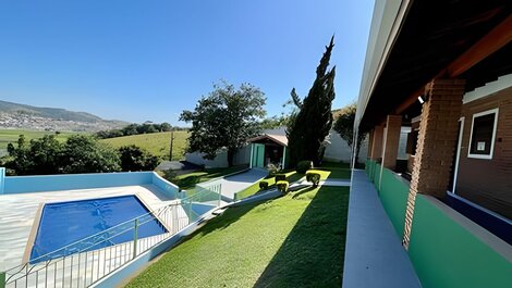 Farm with heated pool-