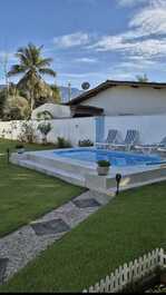 Hermosa casa de una sola planta en Lagoinha - Ubatuba