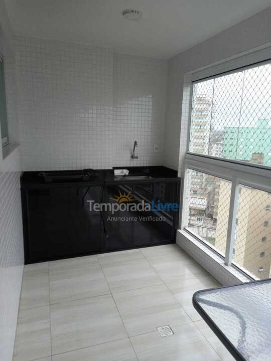 Apartamento para aluguel de temporada em Praia Grande (Praia do Caiçara)