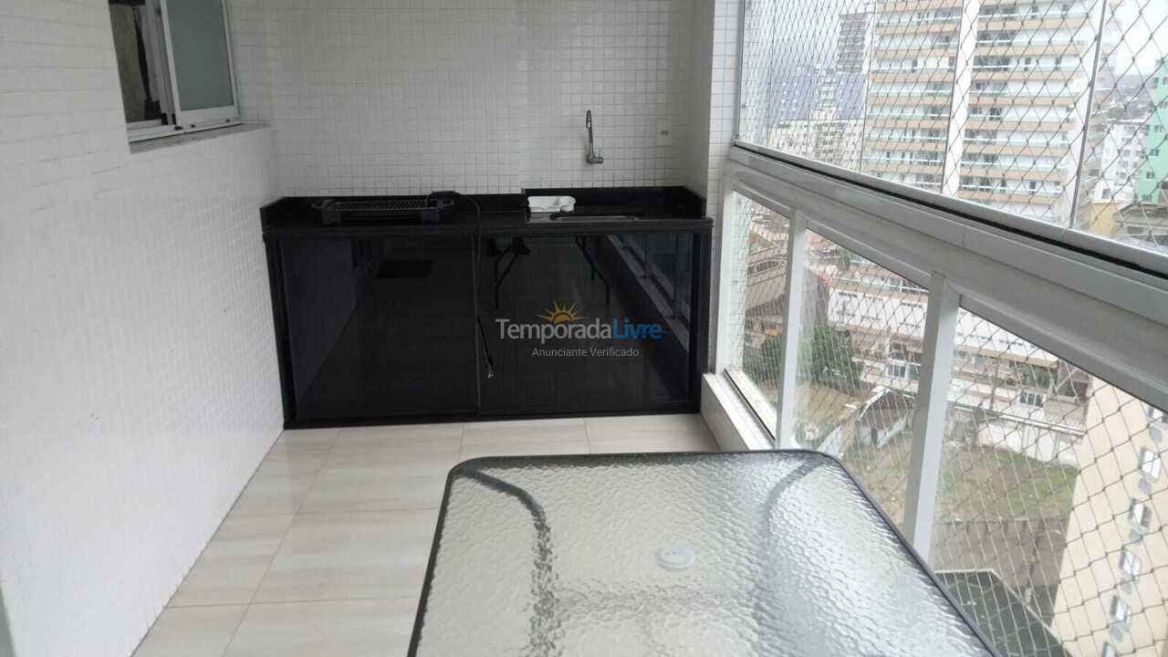 Apartamento para aluguel de temporada em Praia Grande (Praia do Caiçara)