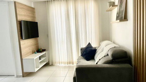 Apartamento con piscina- 2 dormitorios- 900m de la playa Florianópolis- SC