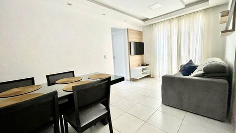 Apartamento con piscina- 2 dormitorios- 900m de la playa Florianópolis- SC