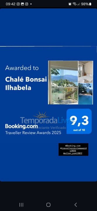 House for vacation rental in Ilhabela (Portinho)