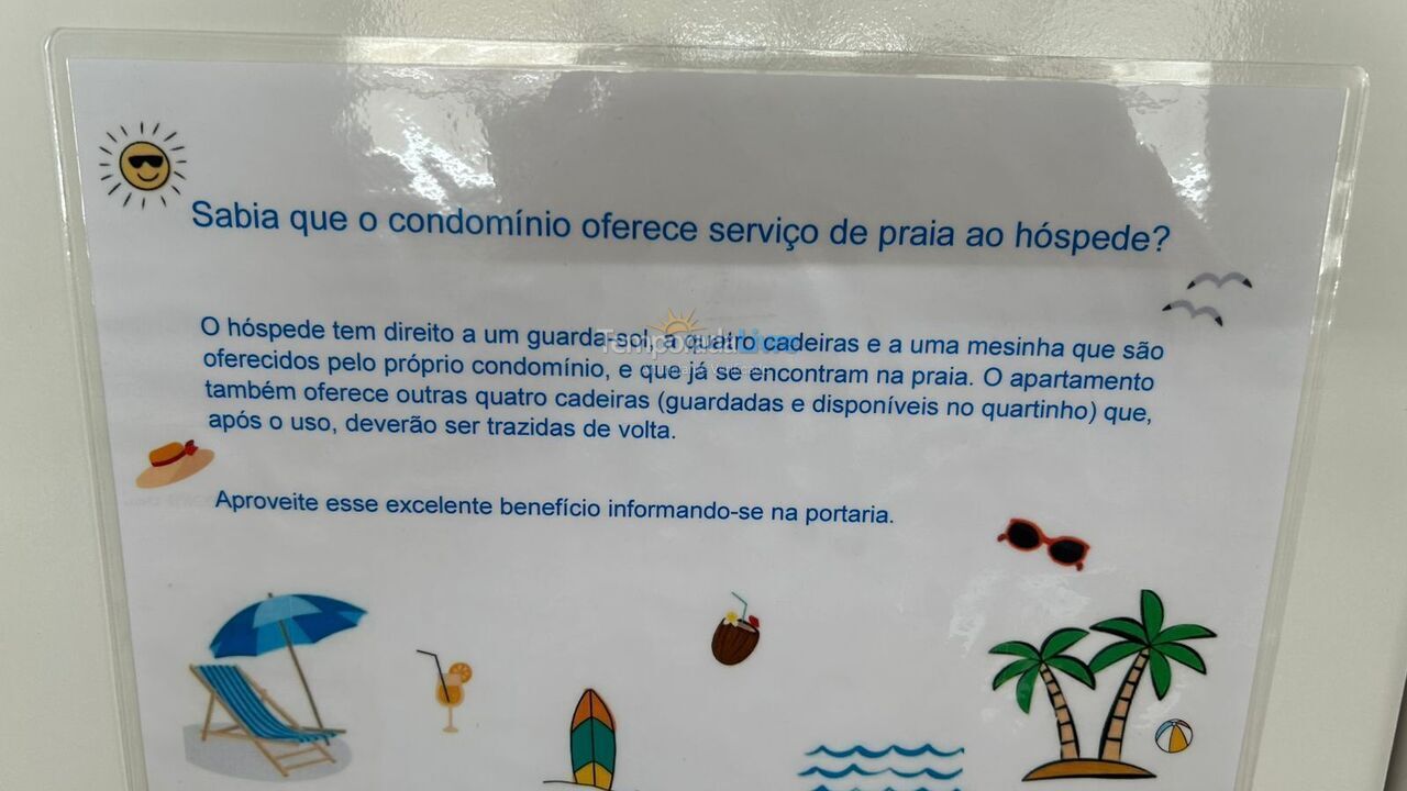 Apartamento para alquiler de vacaciones em Guarujá (Pitangueiras)