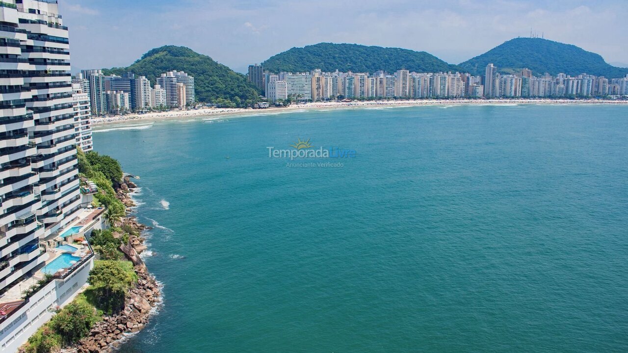 Apartamento para aluguel de temporada em Guarujá (Jardim Asturias)