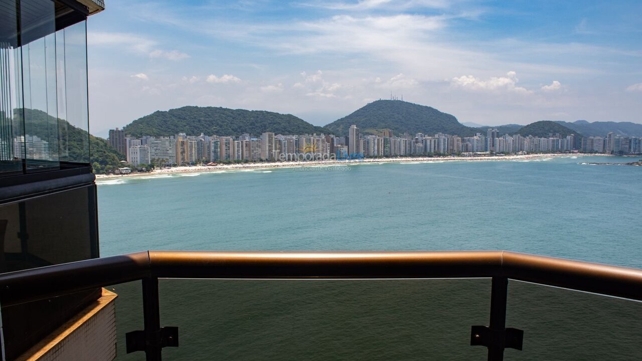 Apartamento para aluguel de temporada em Guarujá (Jardim Asturias)