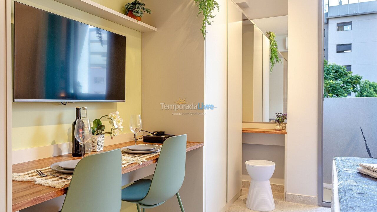 Apartamento para aluguel de temporada em São Paulo (Pinheiros)