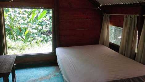 Camping chalets, chalets with 1 double bed or 2 single beds, SITIO CACHOEIRINHA