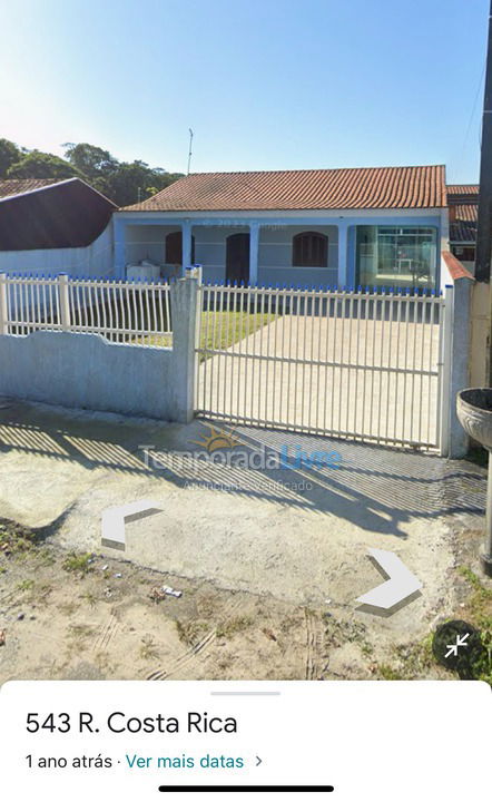 Casa para aluguel de temporada em Matinhos (Balneario Costa Azul)