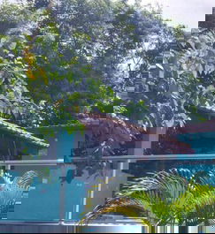 Casa con piscina/playa de Massaguaçu