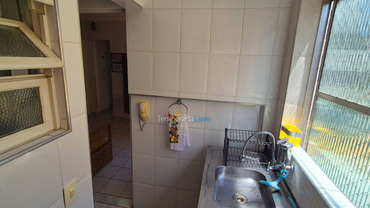 Apartment for vacation rental in Guarujá (Enseada)