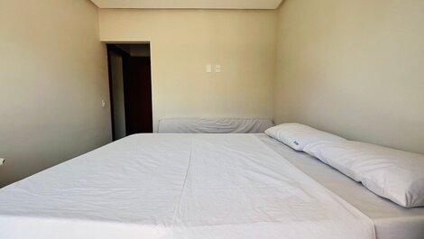 Apt 2 dormitorios 300m de Praia de Coroa Vermelha