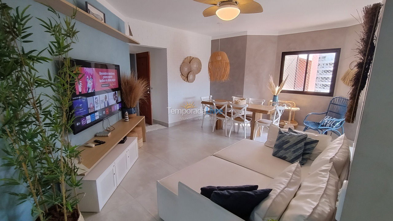 Apartamento para aluguel de temporada em Bertioga (Riviera de São Lourenço)