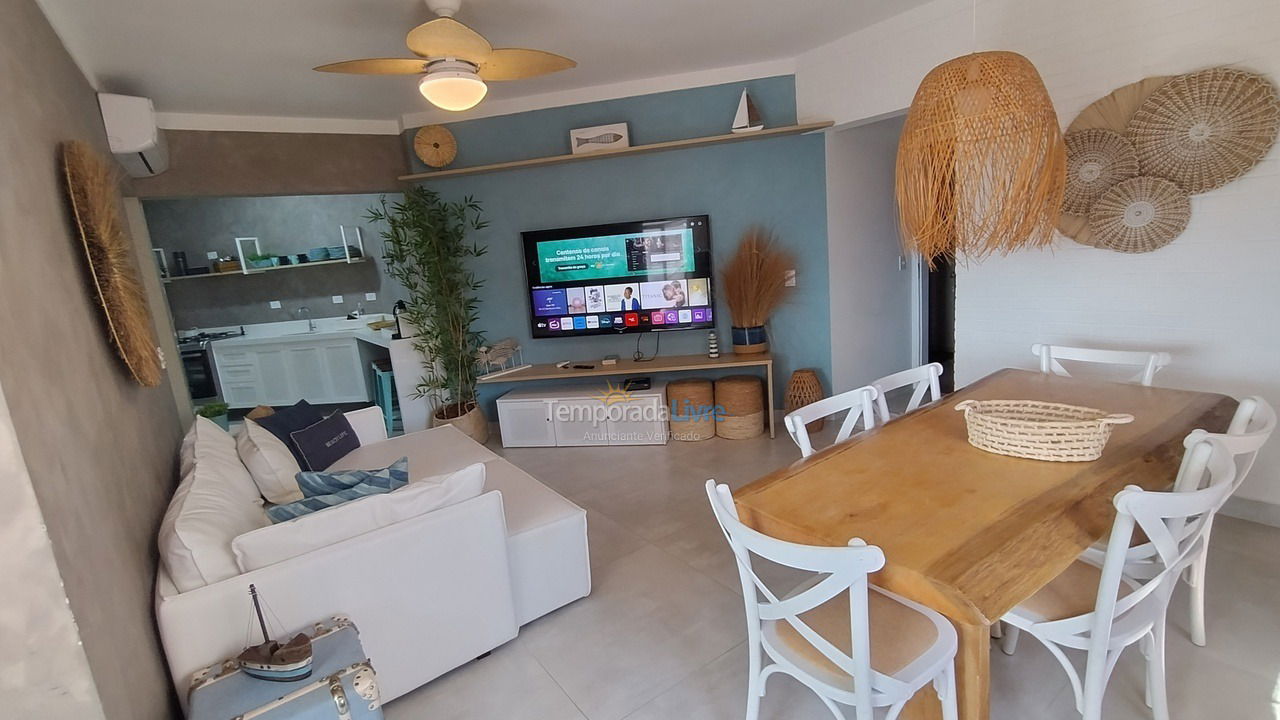 Apartamento para aluguel de temporada em Bertioga (Riviera de São Lourenço)