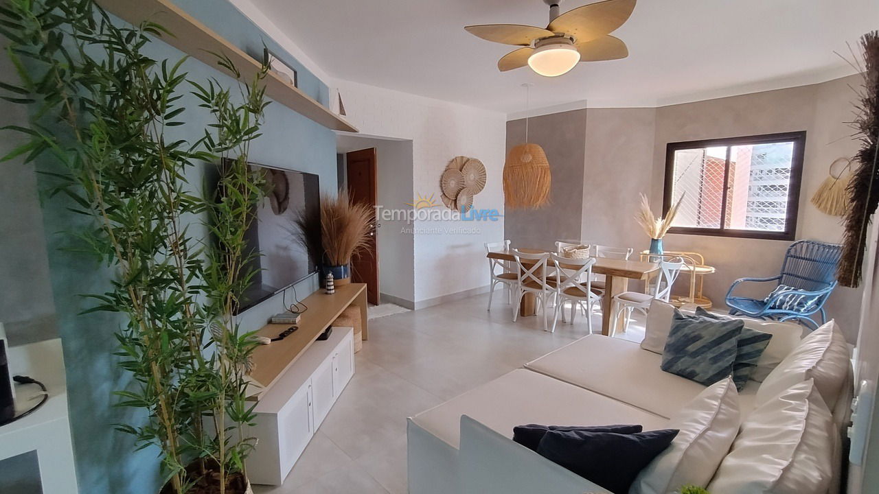 Apartamento para aluguel de temporada em Bertioga (Riviera de São Lourenço)