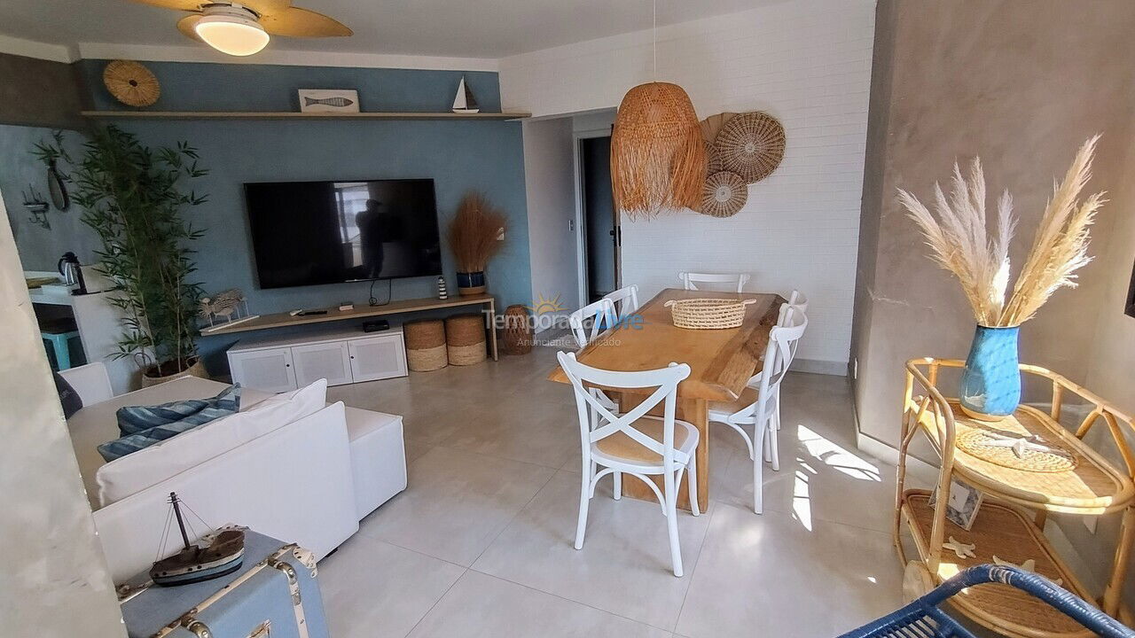 Apartamento para aluguel de temporada em Bertioga (Riviera de São Lourenço)