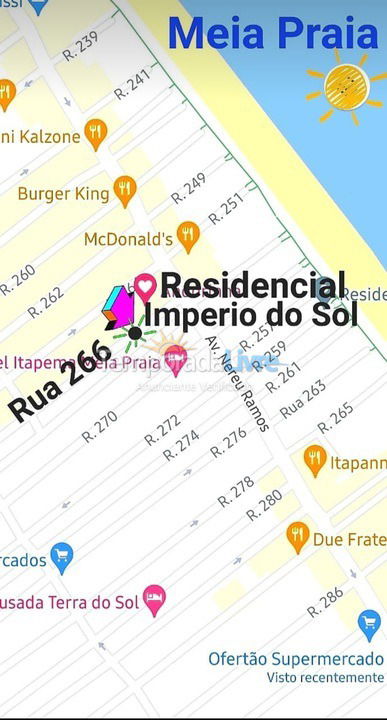 Apartamento para alquiler de vacaciones em Itapema (Meia Praia)