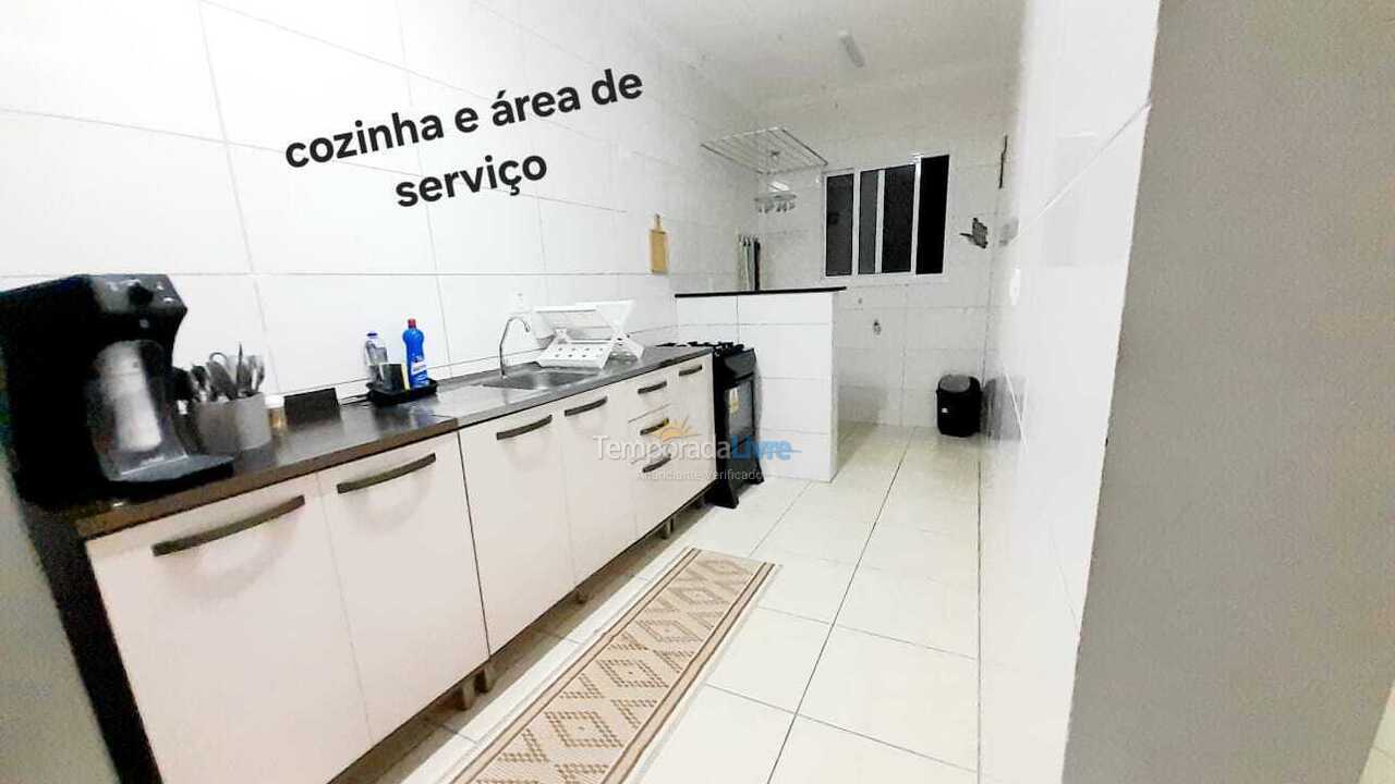 Apartment for vacation rental in Praia Grande (Vila Tupi)