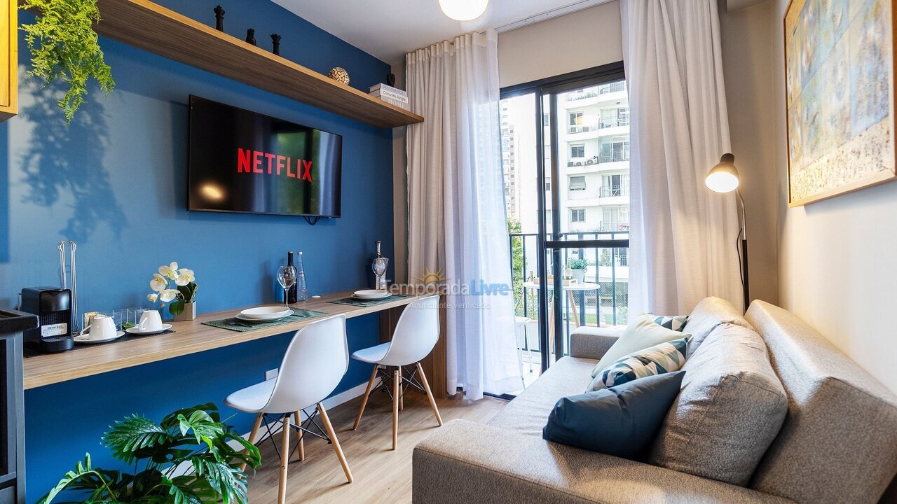 Apartamento para aluguel de temporada em São Paulo (Pinheiros)